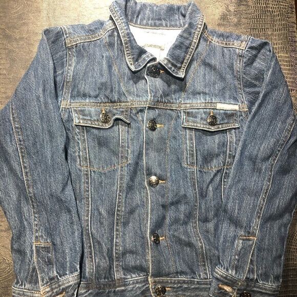 3/$25 FRED BARE AUSTRALIA UNISEX DENIM JACKET SZ 7 - Picture 8 of 13